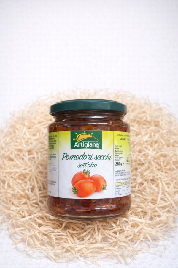 Pomodori Secchi sott’olio Artigiana Sud – 280 g